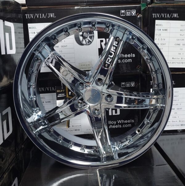4x Felgen Ruff Racing R953 8,5&10x20 ET38&45 5x120 – Bild 2