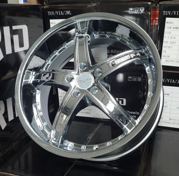 4x Felgen Ruff Racing R953 8,5&10x20 ET38&45 5x120 – Bild 3