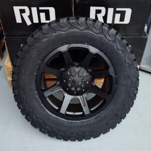 4x Felgen RID R05 9x18 ET10 6x139,7 + 4x Reifen BF KO2 285/65/18