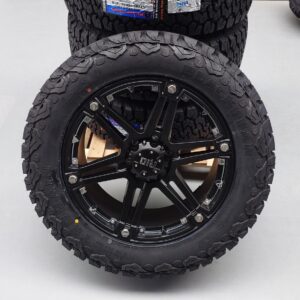 4x Felgen RID R01 9x20 ET25 6x139,7 + 4x Reifen Black Bear AT2 285/55/20