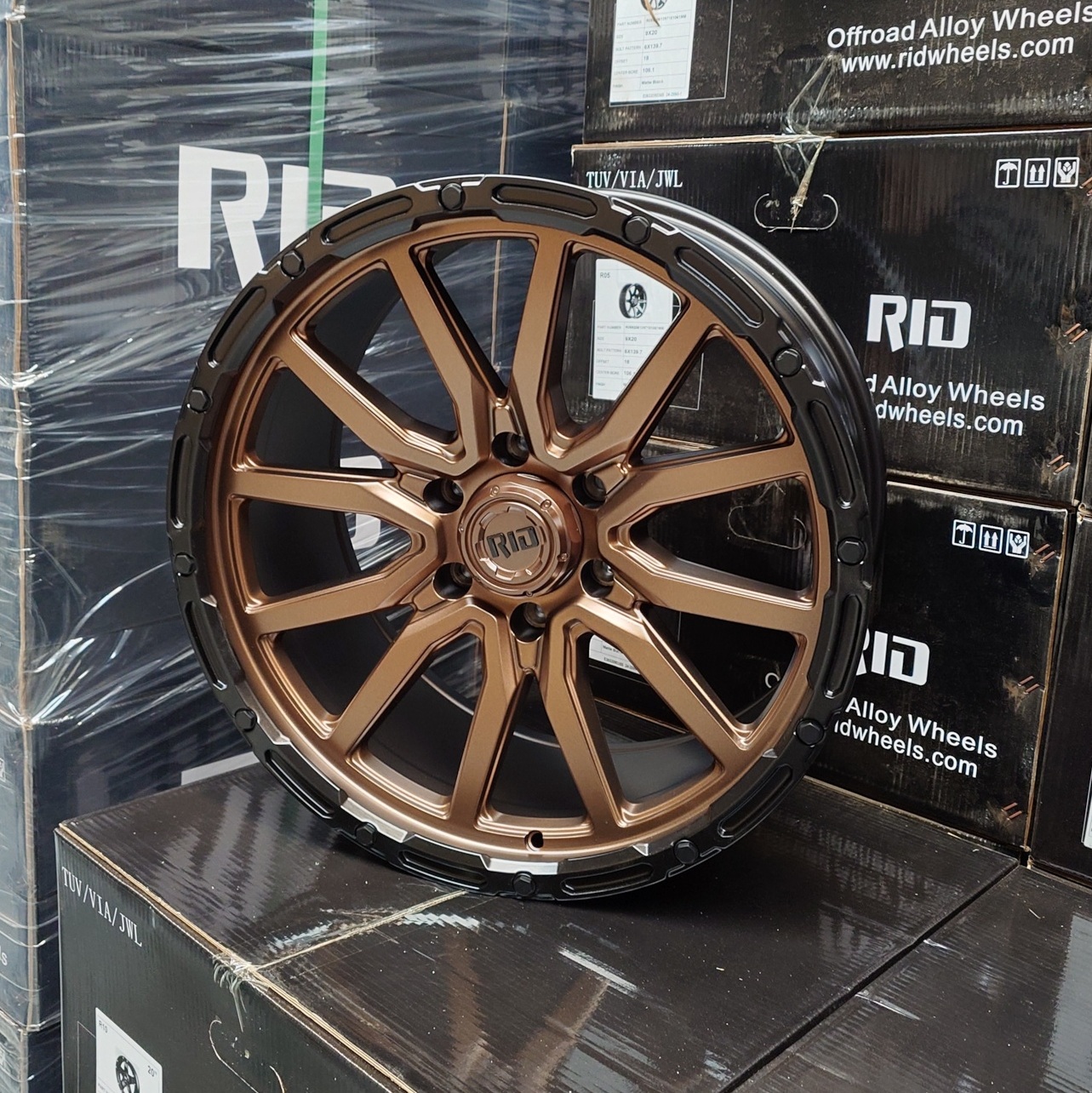 4x Felgen RID R06 9,5x20 ET20 6x139,7 – Bild 3