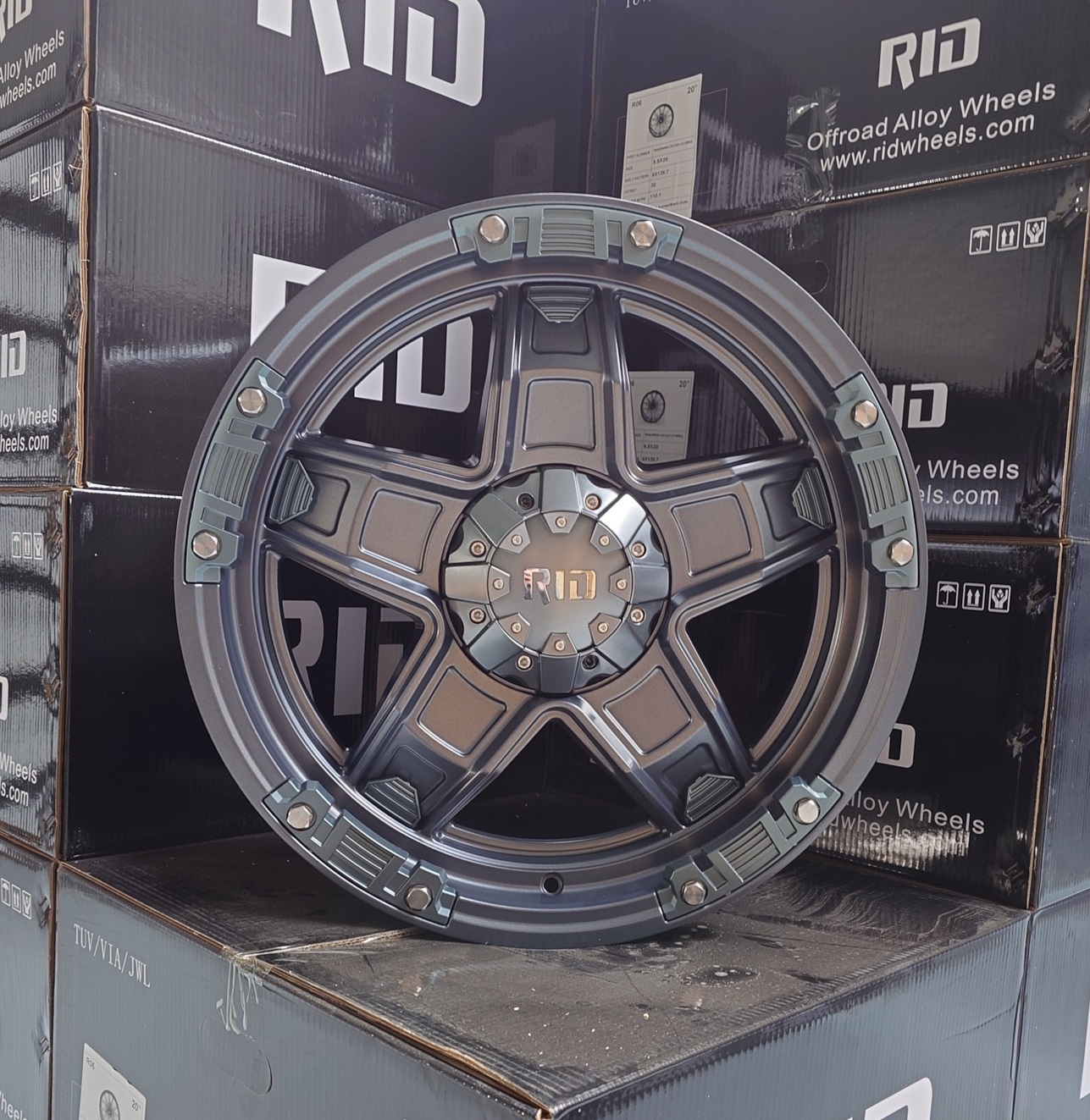 4x Felgen RID R10 9x20 ET10 6x139,7 – Bild 4